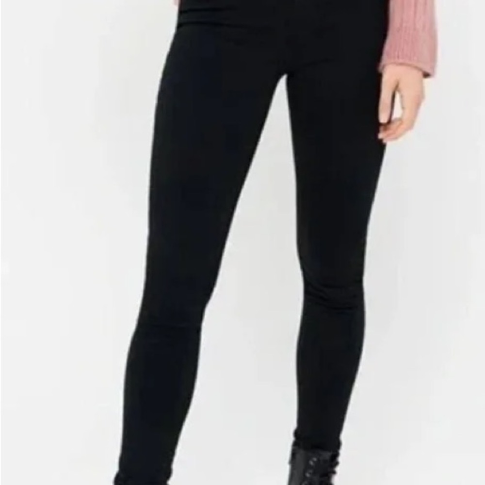 🎯BDG Urban Outfitters Black Skinny Jeans High-Rise Stretch